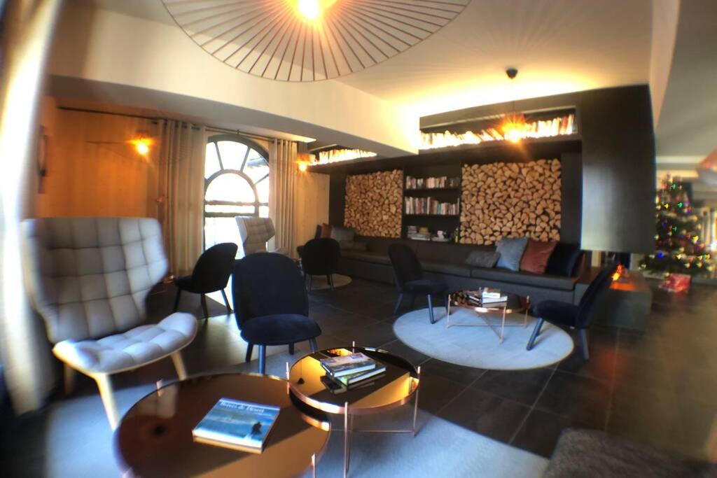 Chic Appart 6 Pers Dans Residence Luxueuse "La Cordee" Wellness Gym Piscine Ouvert Et Teletravail 霞慕尼 外观 照片