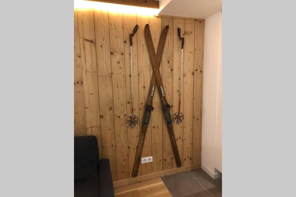 Chic Appart 6 Pers Dans Residence Luxueuse "La Cordee" Wellness Gym Piscine Ouvert Et Teletravail 霞慕尼 外观 照片