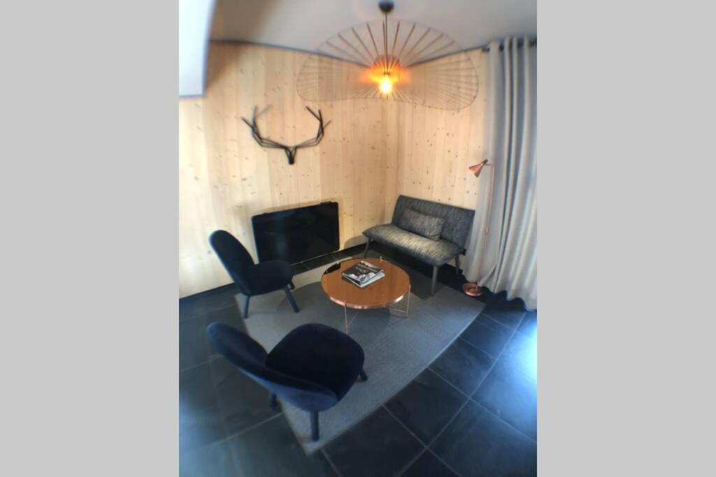 Chic Appart 6 Pers Dans Residence Luxueuse "La Cordee" Wellness Gym Piscine Ouvert Et Teletravail 霞慕尼 外观 照片