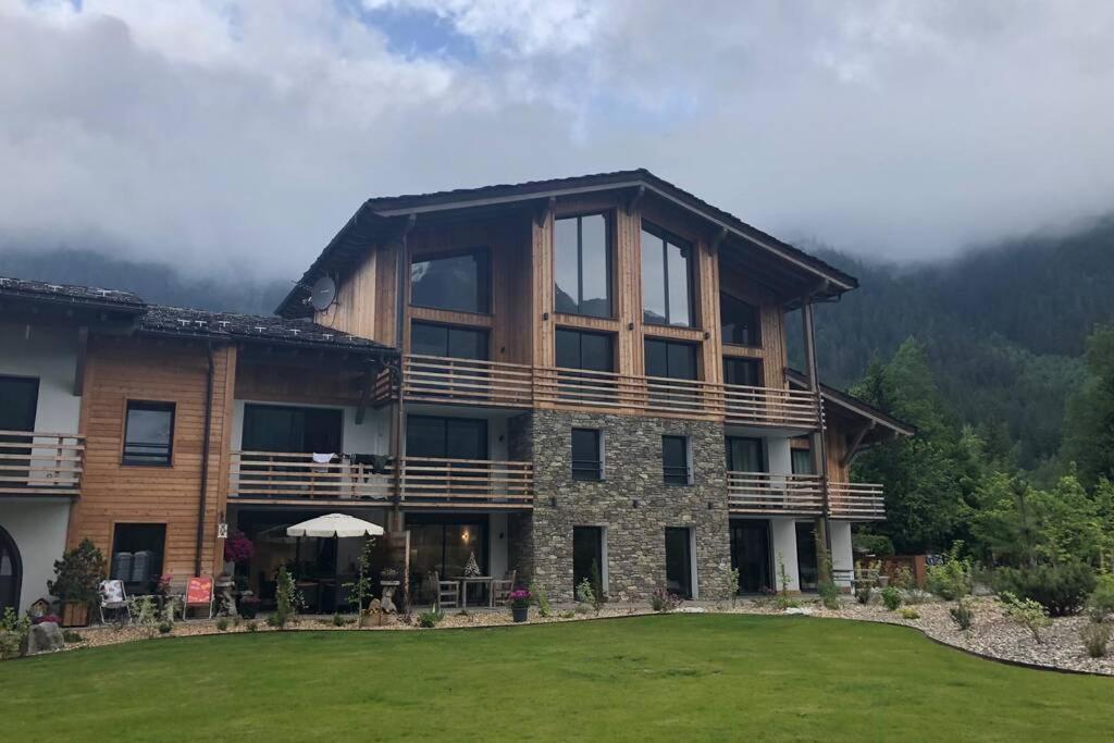Chic Appart 6 Pers Dans Residence Luxueuse "La Cordee" Wellness Gym Piscine Ouvert Et Teletravail 霞慕尼 外观 照片